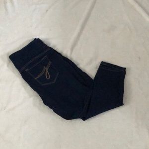 Brand new blue jeans